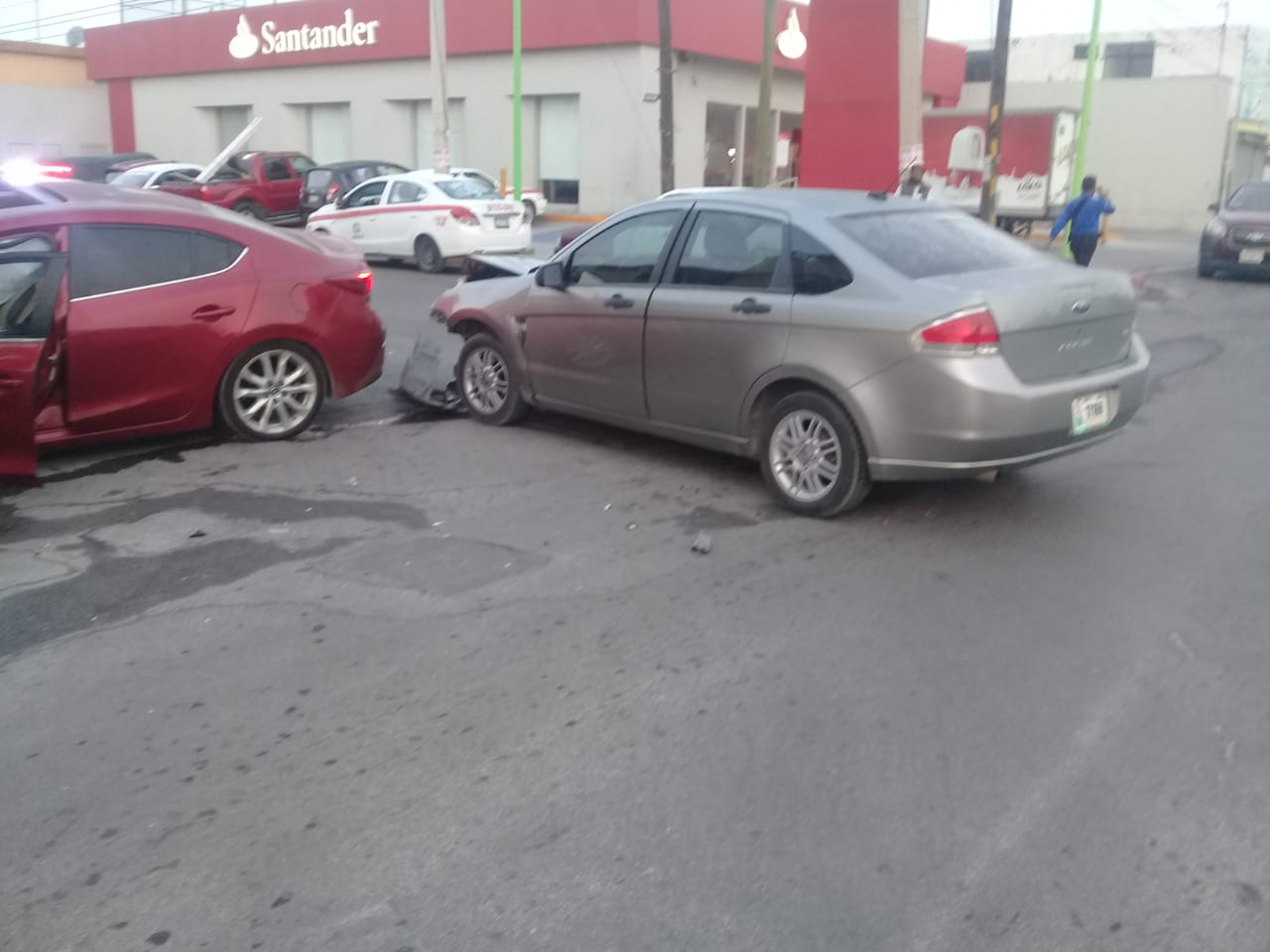 Fuerte accidente en Frontera
