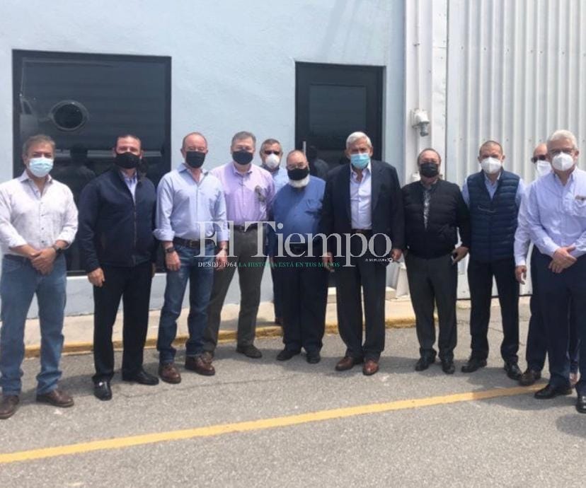 Realiza Alonso Ancira visita a Monclova por media hora