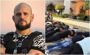 VIDEO: Cancelan evento de 'El Temach' en Guanajuato; seguidores protestan