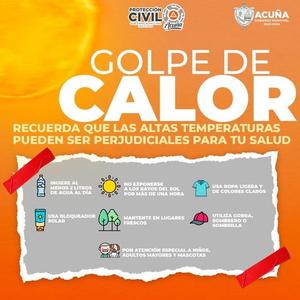 En Acuña llaman a proteger a las mascotas del calor intenso