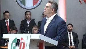 'El PRI está firme y de pie', dice 'Alito' Moreno