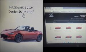 Joven intenta adquirir Mazda a 520 pesos y se viraliza en TikTok