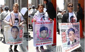 Sheinbaum se compromete a seguir investigando desaparición de los 43 de Ayotzinapa