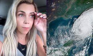 Gaby Crassus narra cómo ha vivido los efectos del huracán 'Milton'