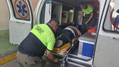 Motociclista azota en la carretera 30