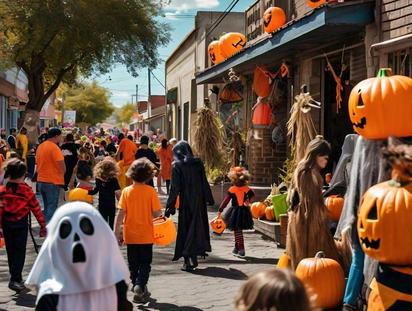 Calor de Halloween en Monclova: disfraces ligeros y mucha diversión