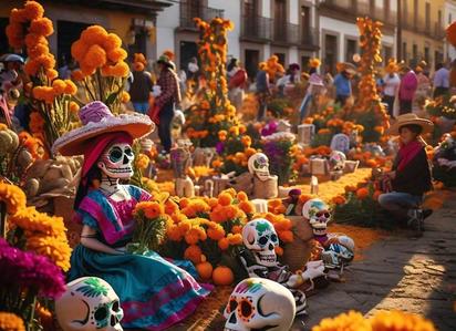 Monclova celebra el Día de Muertos con un clima cálido