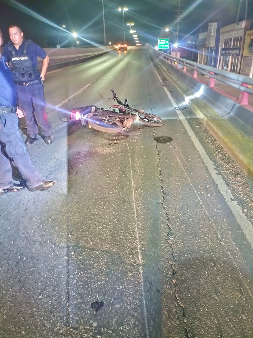 policiaca: El fuerte accidente se registró sobre el bulevar Pape.
