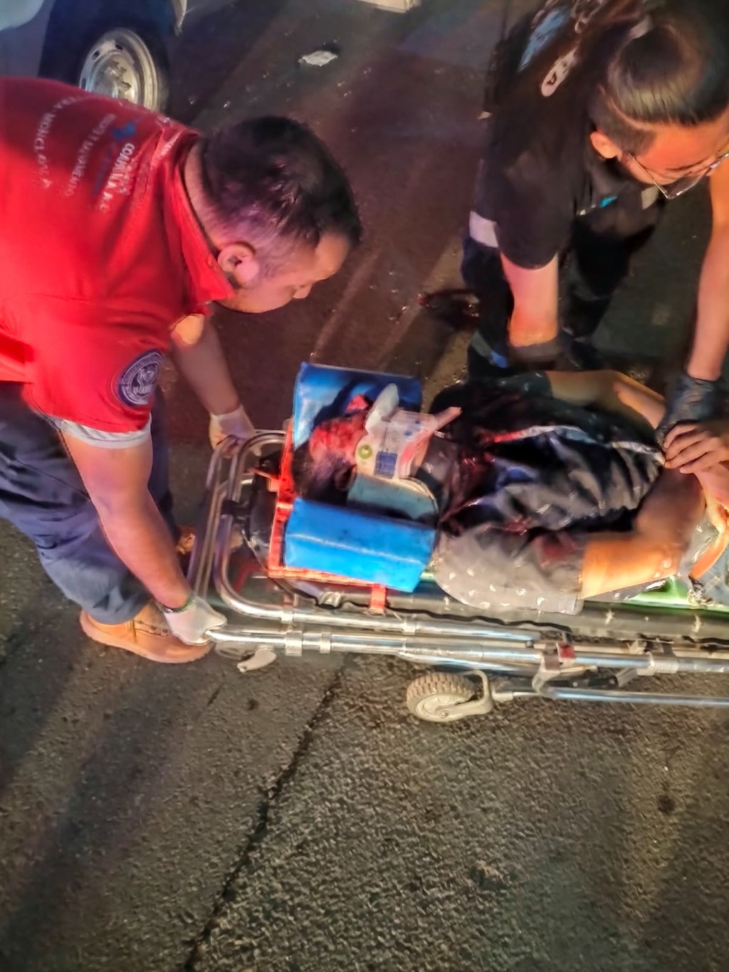 policiaca: El fuerte accidente se registró sobre el bulevar Pape.
