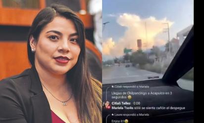 Diputada de Morena presume paseo en Cybertruck por calles de Chilpancingo
