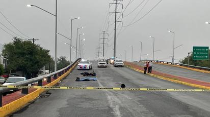 Accidente en la avenida Rangel Frías en Monterrey, deja un muerto y dos heridos