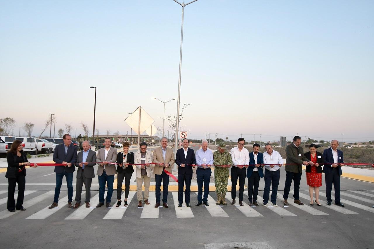 Inaguracion : La obra vial de 78 millones de pesos beneficia la conectividad.