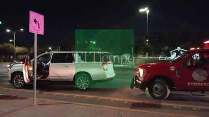 Junior H sufre accidente vial, pero no falla a su público en Monclova