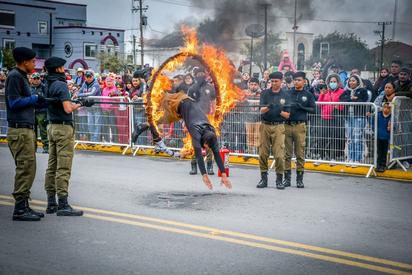 Alistan rutinas para el desfile deportivo militar 