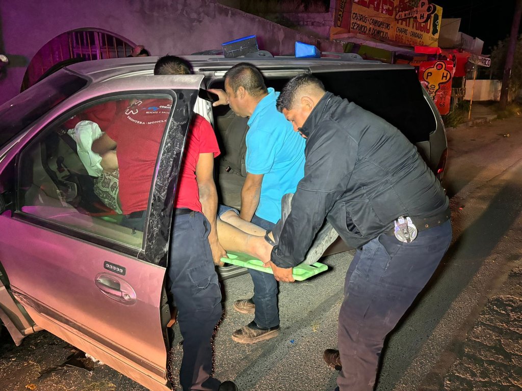 Policiaca : El cafre fue llevado a un hospital.