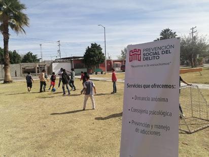 Para prevenir el delito y consumo de drogas fomentan actividades en los jóvenes 