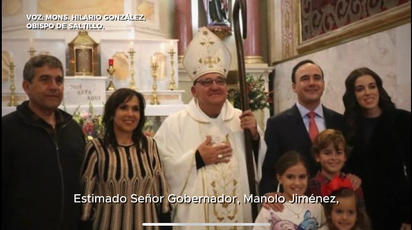 Obispo de Saltillo envía mensaje a Manolo Jiménez en su primer informe de gobierno
