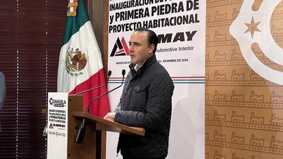 Manolo Jiménez realizará gira económica por Europa y asistirá a inauguración del nacimiento cuyo ícono es la Catedral de Saltillo