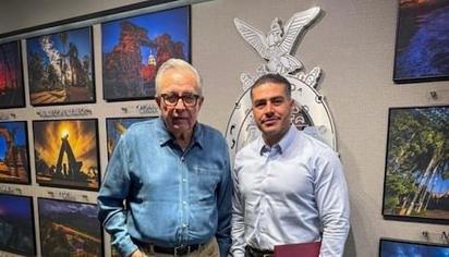 Rubén Rocha se reúne con Omar García Harfuch