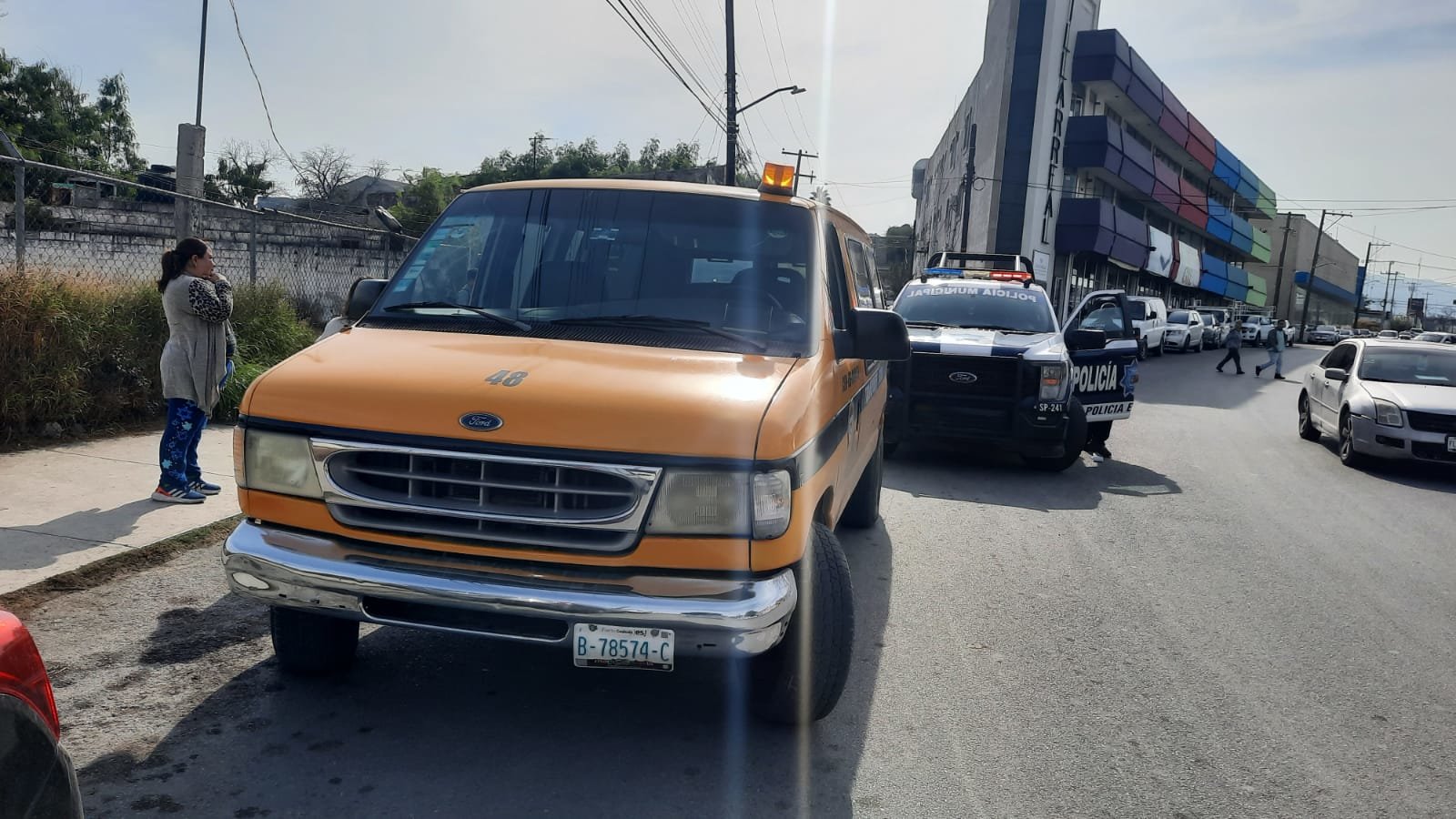 Policiaca : Autoridades piden precaución en calles del centro de la ciudad
