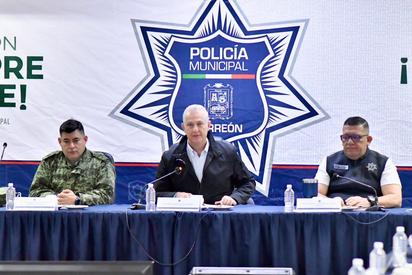 Alcalde de Torreón reitera su compromiso de fortalecer la seguridad 