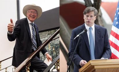 Ken Salazar celebra nominación de Landau como subsecretario de Estado en EEUU