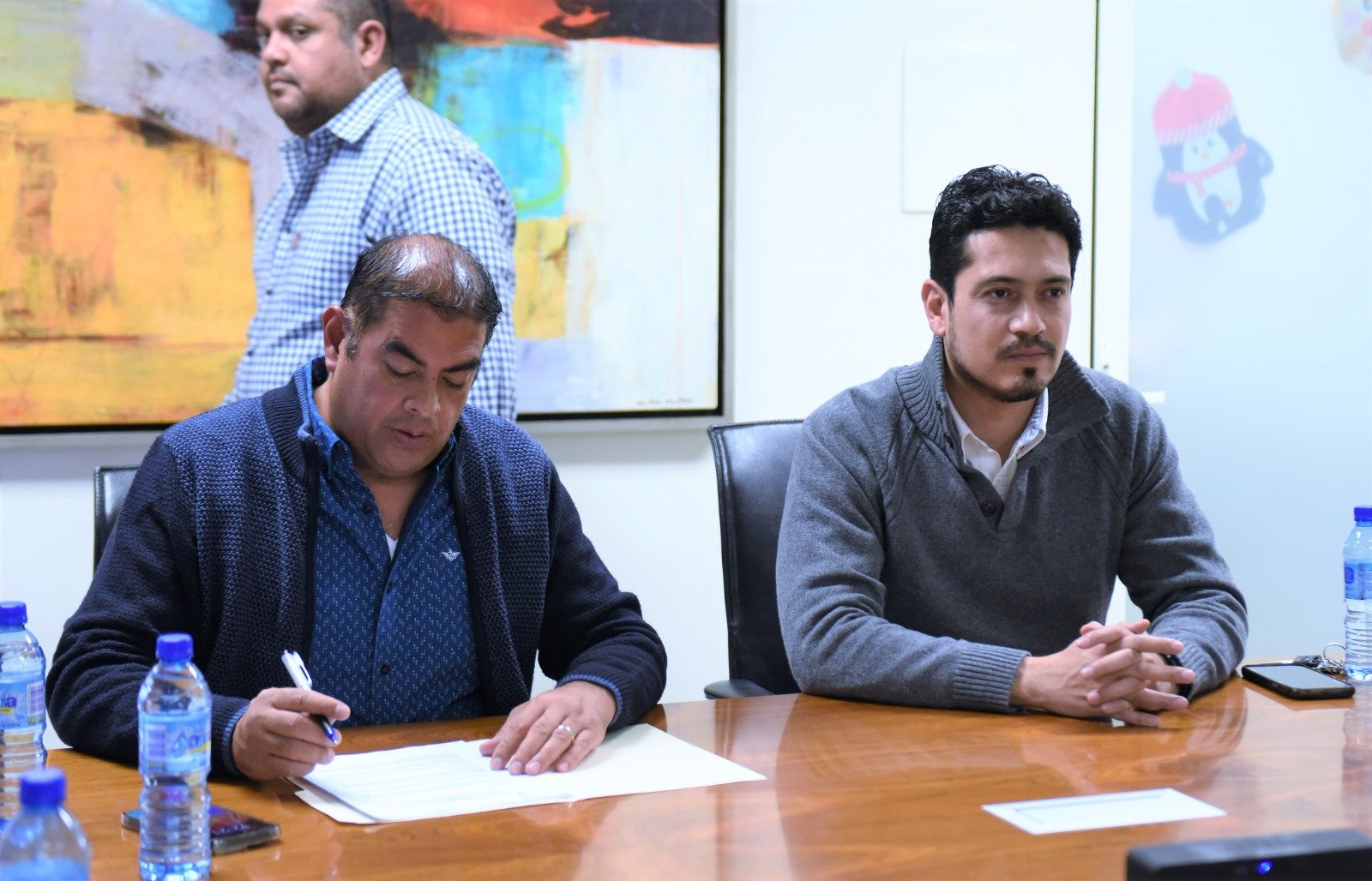 Semáforos: 4,636 trabajos de señalética realizados en 156,099 metros cuadrados durante el año.