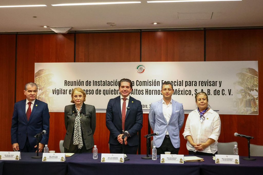 AHMSA: El senador coahuilense Luis Fernando Salazar preside la nueva comisión especial.