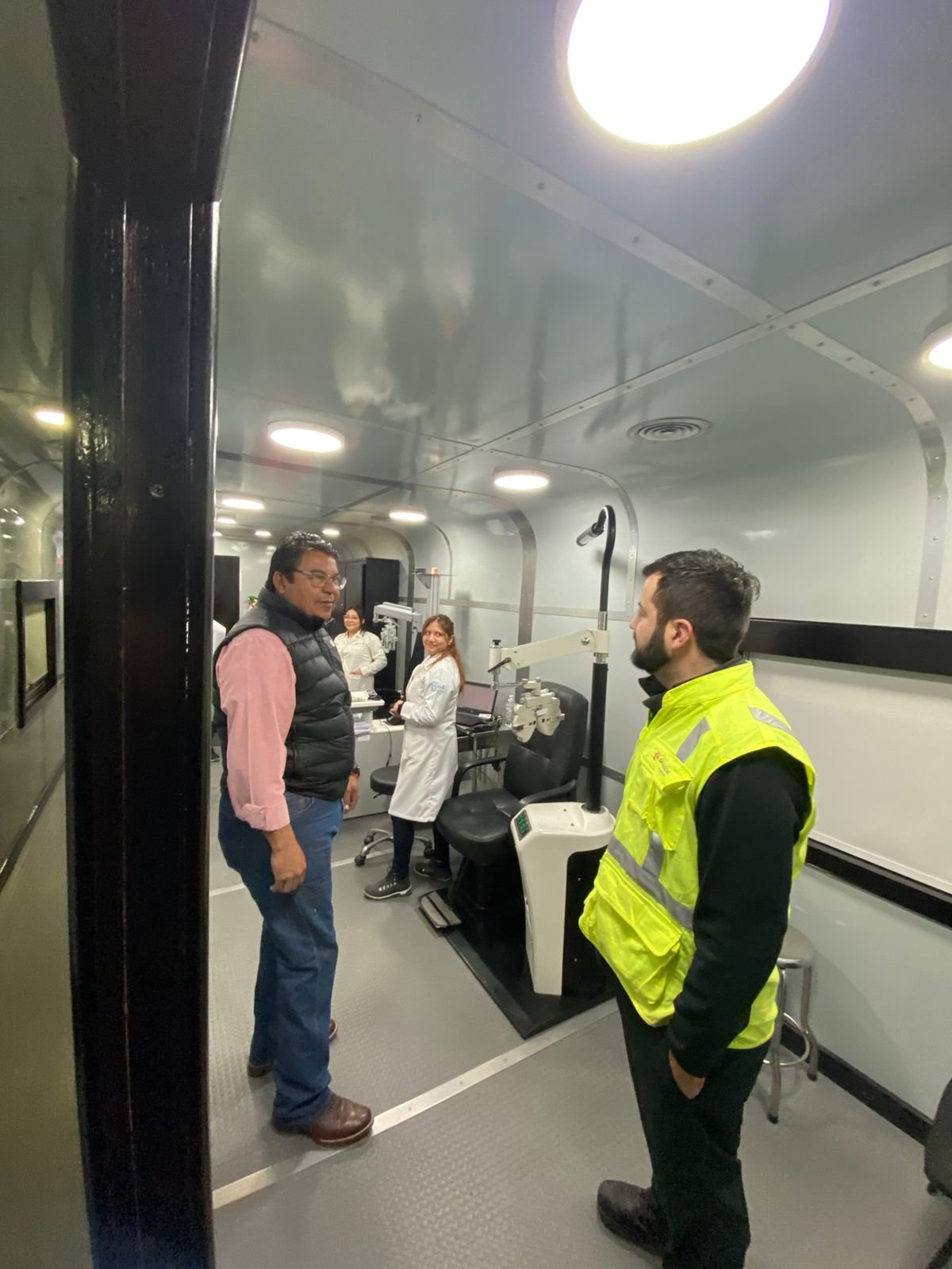 Salud : El Dr. Vagón, Tren de la Salud, arribó a la Ciudad del riel el pasado miércoles.