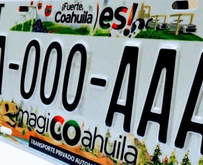 Canje de placas costará 4,200 pesos 