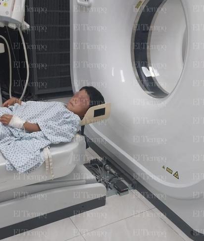 Cristian se recupera de traumatismo craneoencefálico  