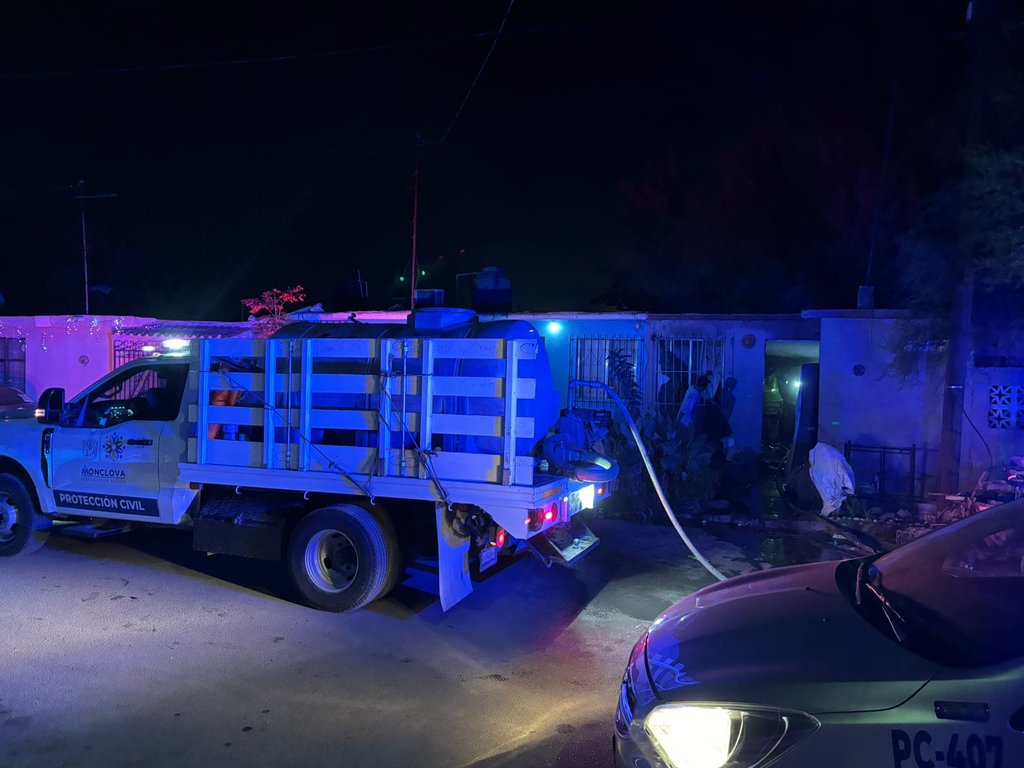 policiaca: El propietario logró ponerse a salvo.