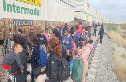 Migrantes menores viajan solos desde el sur de México 
