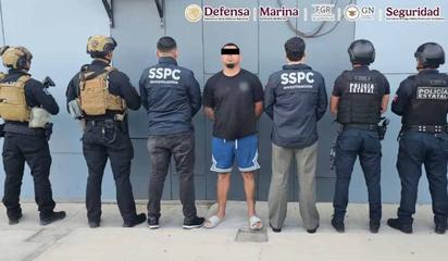 Cae “El Tigre”, exmando policial en Quintana Roo y operador del Cártel de Sinaloa