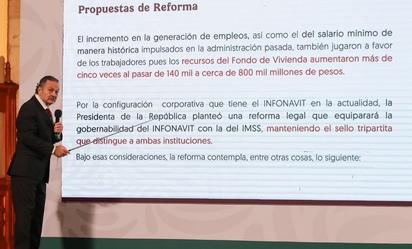 Reforma a Infonavit permitirá vigilancia de recursos de trabajadores