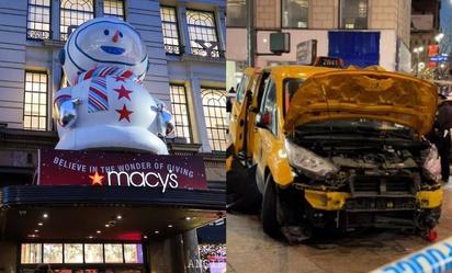 Conductor de taxi que atropelló a personas en Nueva York sufrió episodio médico