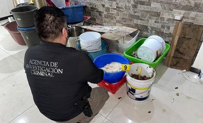 Megadecomiso de metanfetamina en Culiacán, Sinaloa
