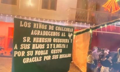 FGR ya investiga a alcaldesa de Coalcomán, Michoacán, por agradecer juguetes del “Mencho”