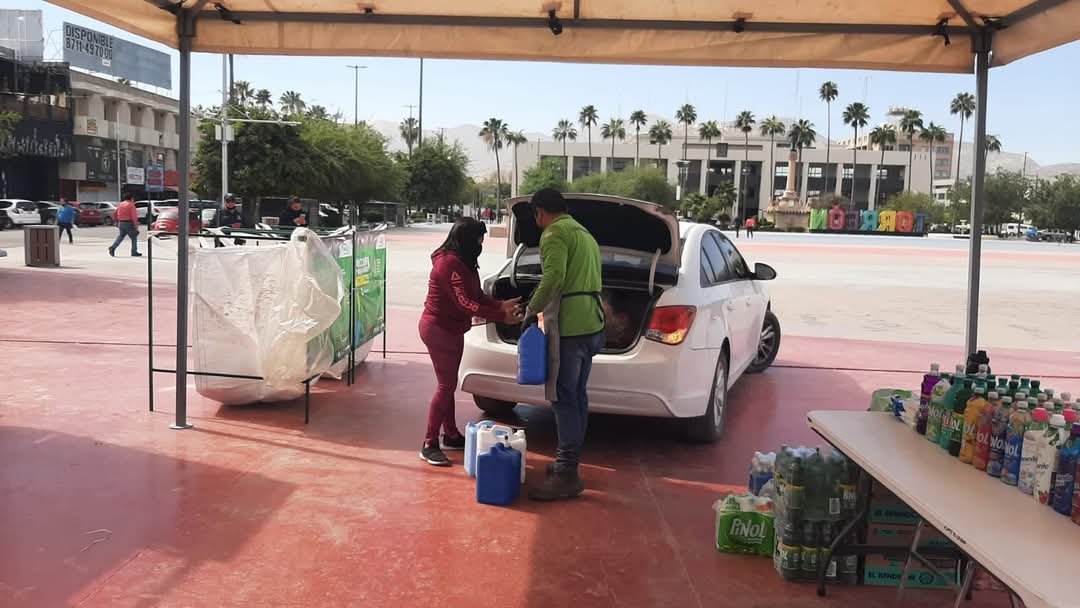 Basura: La campaña promovió el reciclaje de materiales como plástico, aluminio, PET y PEAD.

