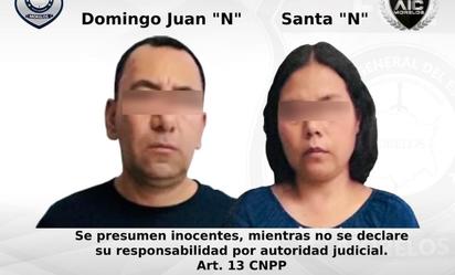 Detienen en Morelos a 2 personas por tráfico de menores