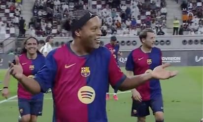 Ronaldinho aumenta su riqueza en amistosos como 'leyenda'; esto le pagan al brasileño por partido