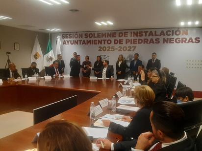 Jacobo Rodríguez rinde protesta como alcalde 61 de Piedras Negras