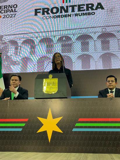 Sara Irma Pérez Cantú: Pondremos  a la ciudad de Frontera en orden
