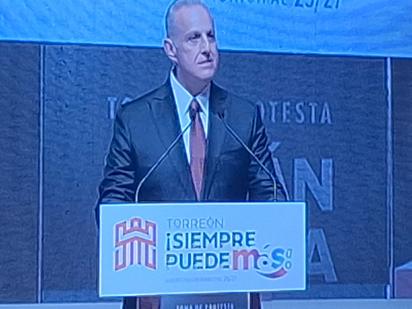 En Torreón siempre podremos más: alcalde Román Cepeda en su toma de protesta ciudadana 