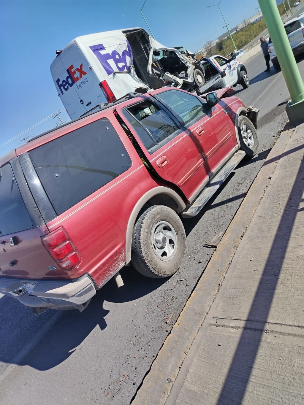 policiaca: Los conductores involucrados resultaron ilesos.