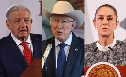 Ken Salazar se va de México entre 'choques' con AMLO y Sheinbaum; aquí un recuento de los polémicos encuentros