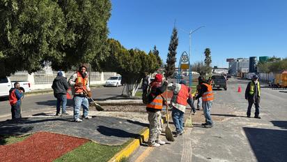 Incrementan cuadrillas de limpieza para embellecer Nueva Rosita