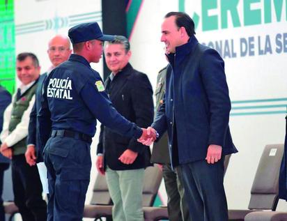 Manolo Jiménez: 'Torreón cuenta con 491 policías estatales'