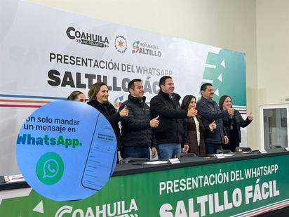 Laboran 20 personas en el WhatsApp Saltillo Fácil 