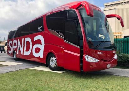 Unidades de autobuses son monitoreadas para la seguridad de sus pasajeros